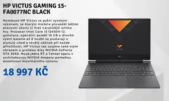 Planeo Elektro HP VICTUS GAMING 15-FA0077NC BLACK nabídka