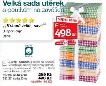 Decodoma Velká sada utěrek nabídka