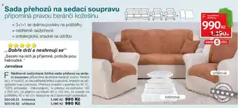 Decodoma Sada přehozů na sedací soupravu nabídka