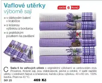 Vaflové utěrky