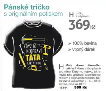 Pánské tričko