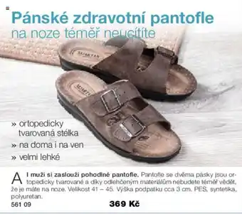 Decodoma Pánské zdravotní pantofle nabídka