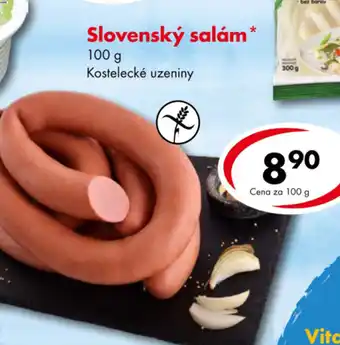 CBA Slovenský salám nabídka