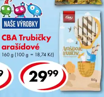 CBA CBA Trubičky arašídové nabídka