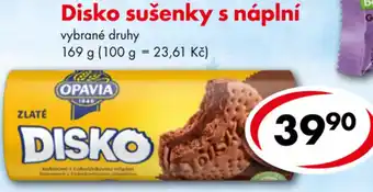 CBA Disko sušenky s náplní nabídka