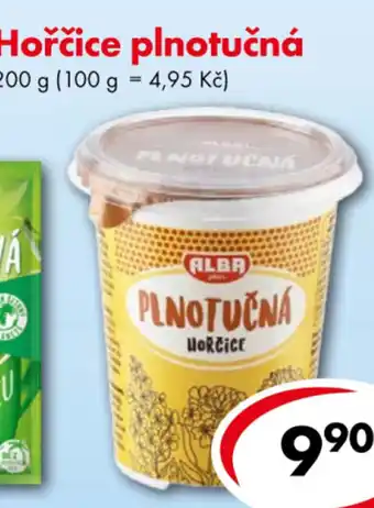 CBA Hořčice plnotučná nabídka