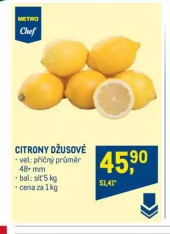 Makro CITRONY DŽUSOVÉ nabídka
