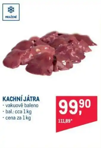 Makro KACHNÍ JÁTRA nabídka