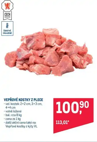 Makro VEPŘOVÉ KOSTKY Z PLECE nabídka