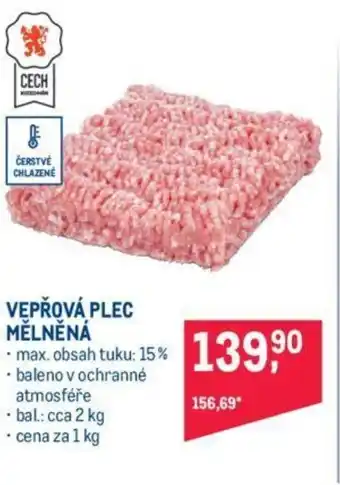 Makro VEPŘOVÁ PLEC MĚLNĚNÁ nabídka