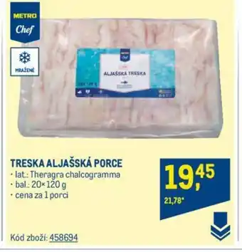 Makro TRESKA ALJAŠSKÁ PORCE nabídka