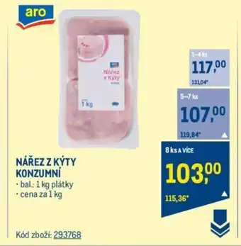 Makro NÁŘEZ Z KÝTY KONZUMNÍ nabídka