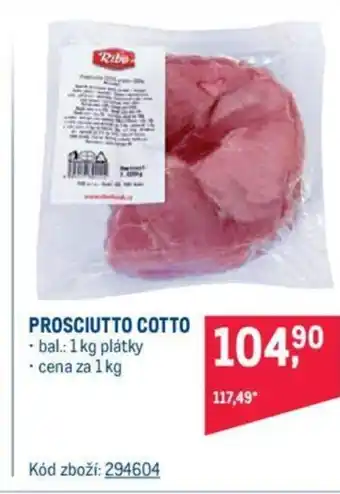 Makro PROSCIUTTO COTTO nabídka