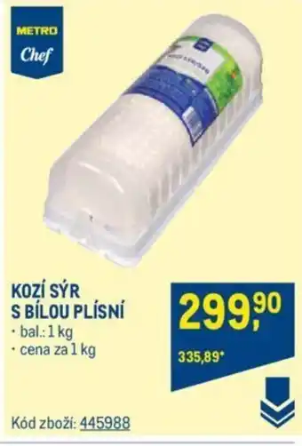 Makro KOZÍ SÝR S BÍLOU PLÍSNÍ nabídka
