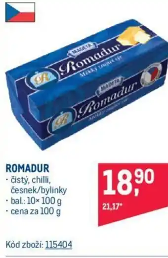 Makro ROMADUR nabídka