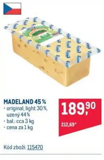 Makro MADELAND 45% nabídka