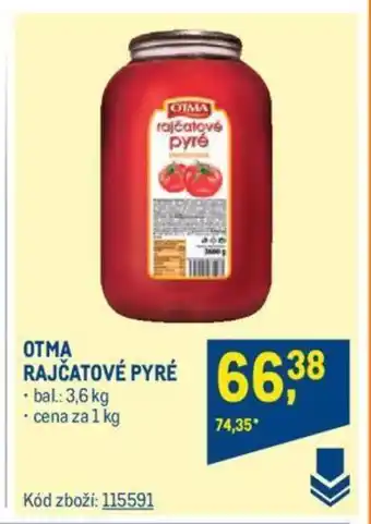 Makro OTMA RAJČATOVÉ PYRÉ nabídka