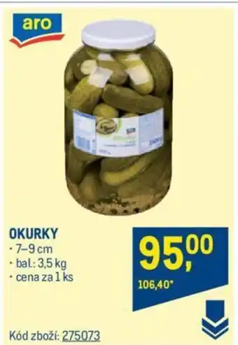 Makro OKURKY nabídka