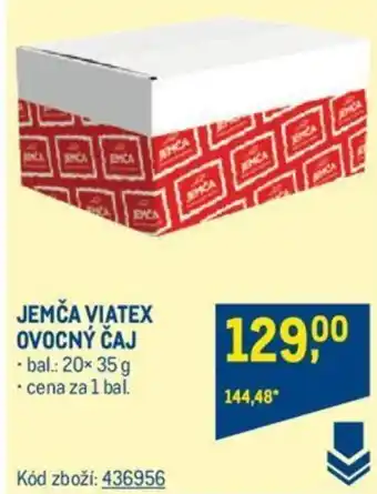 Makro JEMČA VIATEX OVOCNÝ ČAJ nabídka