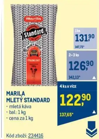 Makro MARILA MLETY STANDARD nabídka