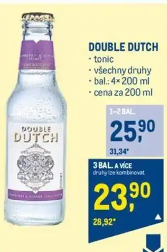 Makro DOUBLE DUTCH nabídka