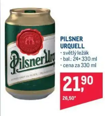 Makro PILSNER URQUELL nabídka