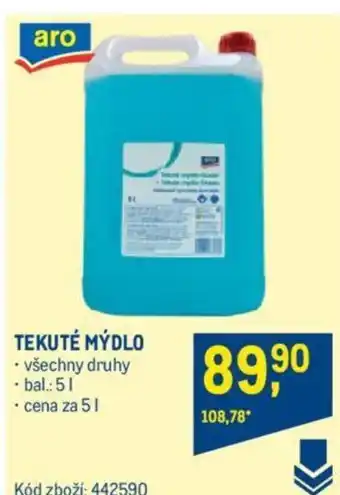 Makro TEKUTÉ MÝDLO nabídka