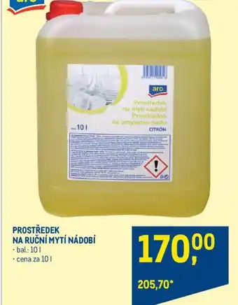 Makro PROSTŘEDEK NA RUČNÍ MYTÍ NÁDOBÍ nabídka
