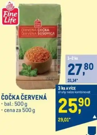 Makro ČOČKA ČERVENÁ nabídka