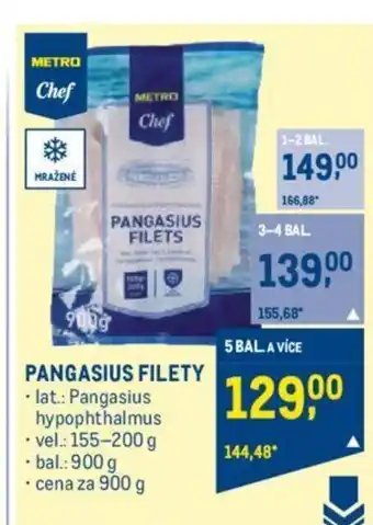 Makro PANGASIUS FILETY nabídka