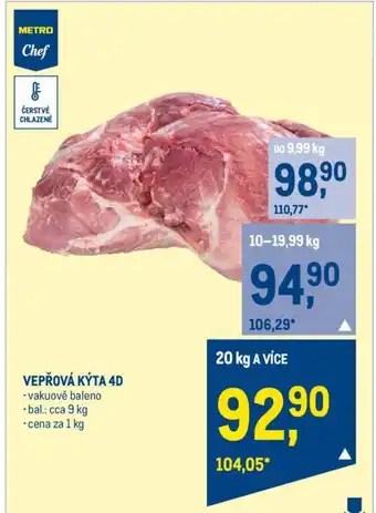 Makro VEPŘOVÁ KÝTA 4D nabídka