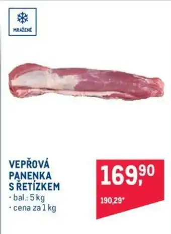 Makro VEPŘOVÁ PANENKA S ŘETÍZKEM nabídka