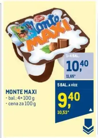 Makro MONTE MAXI nabídka