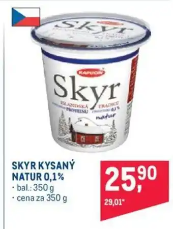 Makro SKYR KYSANÝ NATUR 0,1% nabídka