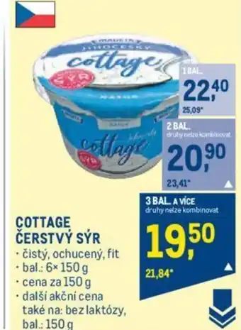 Makro COTTAGE ČERSTVÝ SÝR nabídka