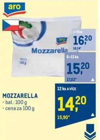 Makro MOZZARELLA nabídka
