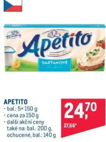 Makro APETITO nabídka