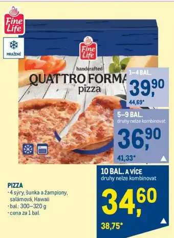 Makro PIZZA nabídka