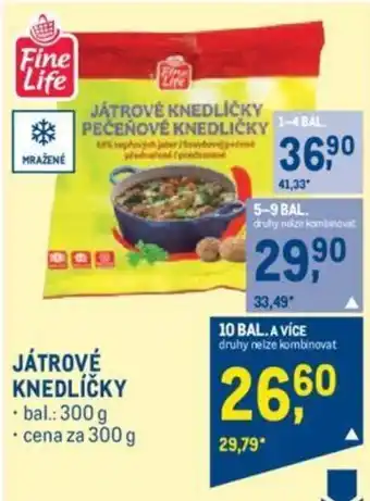 Makro JÁTROVÉ KNEDLÍČKY nabídka
