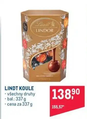 Makro LINDT KOULE nabídka