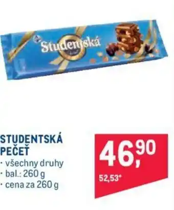 Makro STUDENTSKÁ PEČEŤ nabídka