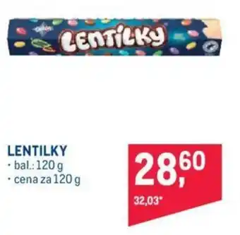 Makro LENTILKY nabídka