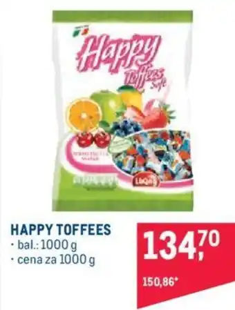 Makro HAPPY TOFFEES nabídka
