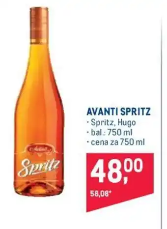 Makro AVANTI SPRITZ nabídka