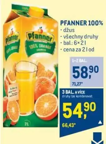 Makro PFANNER 100% nabídka