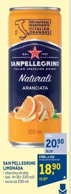 Makro SAN PELLEGRINO nabídka