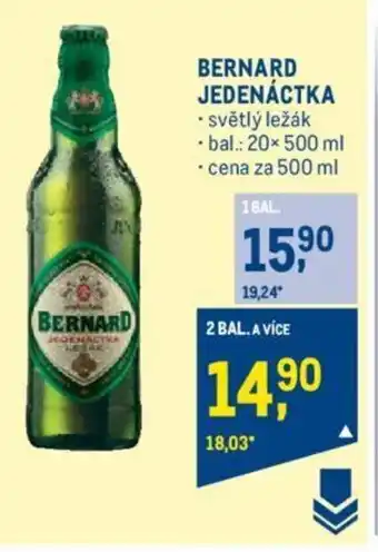 Makro BERNARD JEDENÁCTKA nabídka