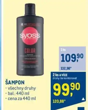 Makro ŠAMPON nabídka