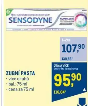 Makro ZUBNÍ PASTA nabídka