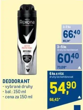 Makro DEODORANT nabídka